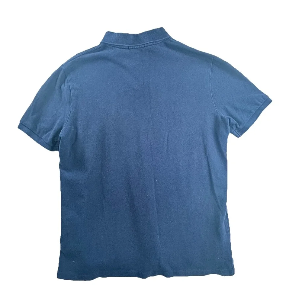$138‎ Polo Ralph Lauren Classic Fit Polo Shirt Blue Mens M Colorful Preppy Retro
